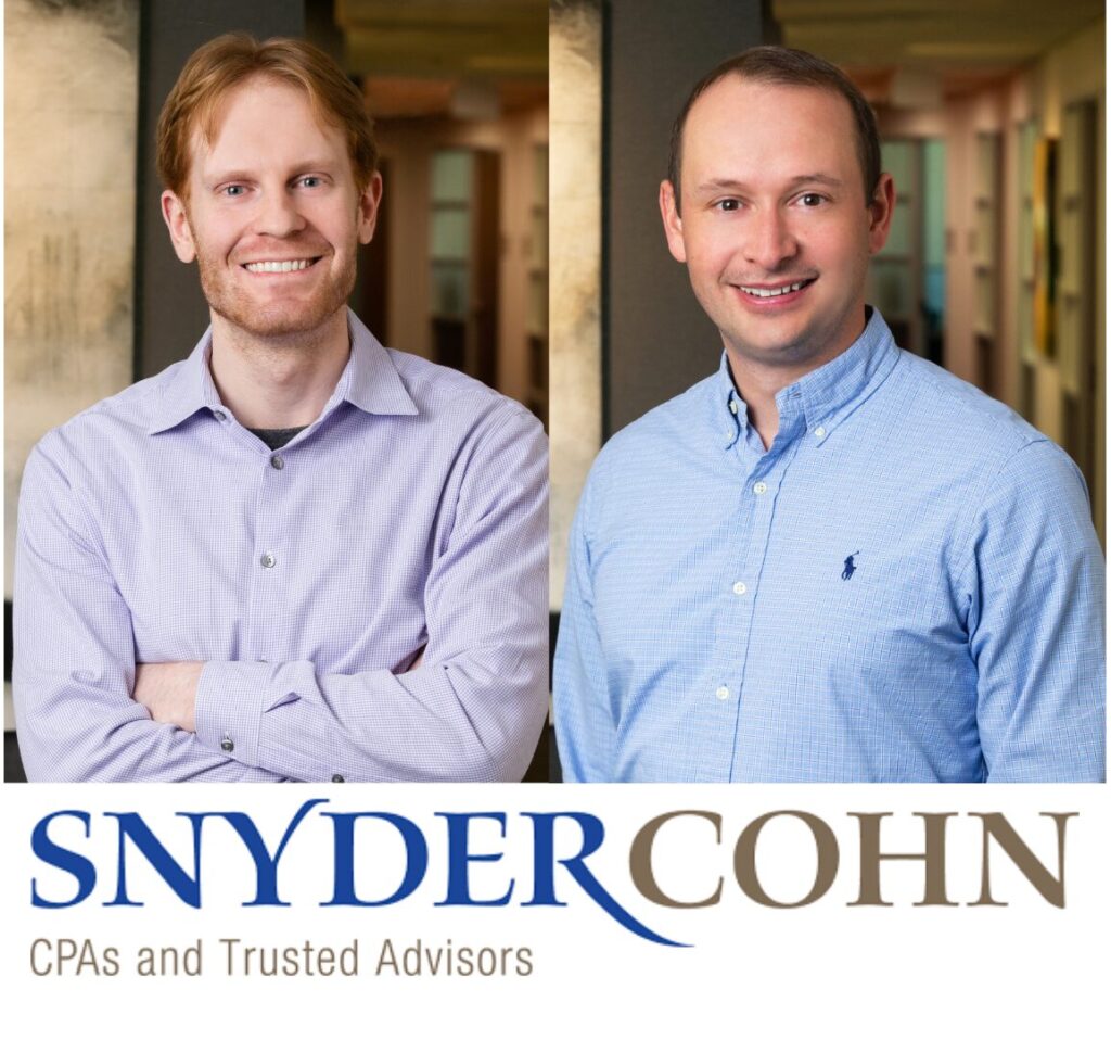Snyder Cohn, PC Announces New Principals Joe Bishop and Dustin Cutlip